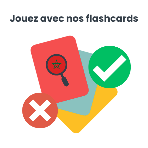Apprenez l’arabe marocain avec des flashcards